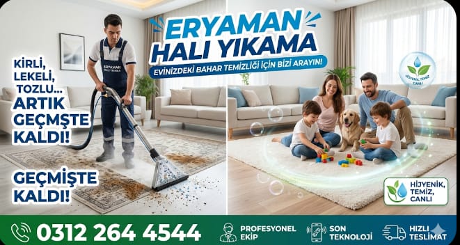 eryaman sıncan etımesgut halı yıkama